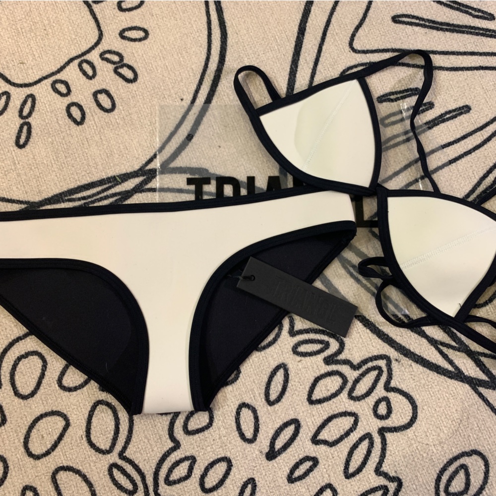 Triangl Indiana Ice Neoprene Bikini - new with tags